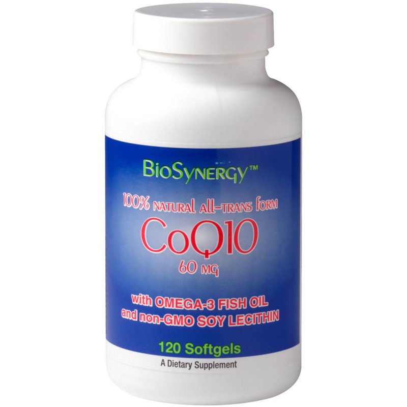CoQ10 with Omega-3 fish oil