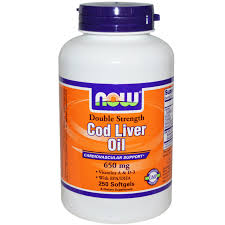 Cod Liver Oil 650 mg - 250 Softgels