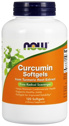 Curcumin Softgels - 120 Softgels