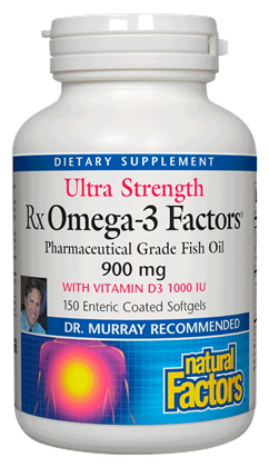 Dr. Murray&#039;s Ultra Strength RxOmega-3 with Vitamin D3
