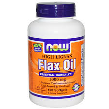 Flax Oil 1000 mg - 120 Softgels