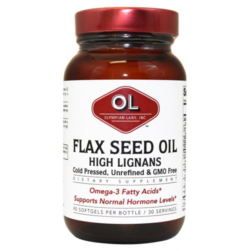 Flax Seed Oil, High Lignans