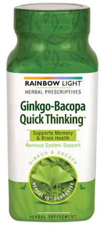 Ginkgo-Bacopa Quick Thinking