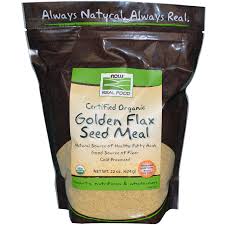 Golden Flax Seed Meal, Certified Organic - 22 oz.