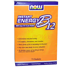 Instant Energy B-12 (2,000 mcg of B-12 per packet) - 75 Packets