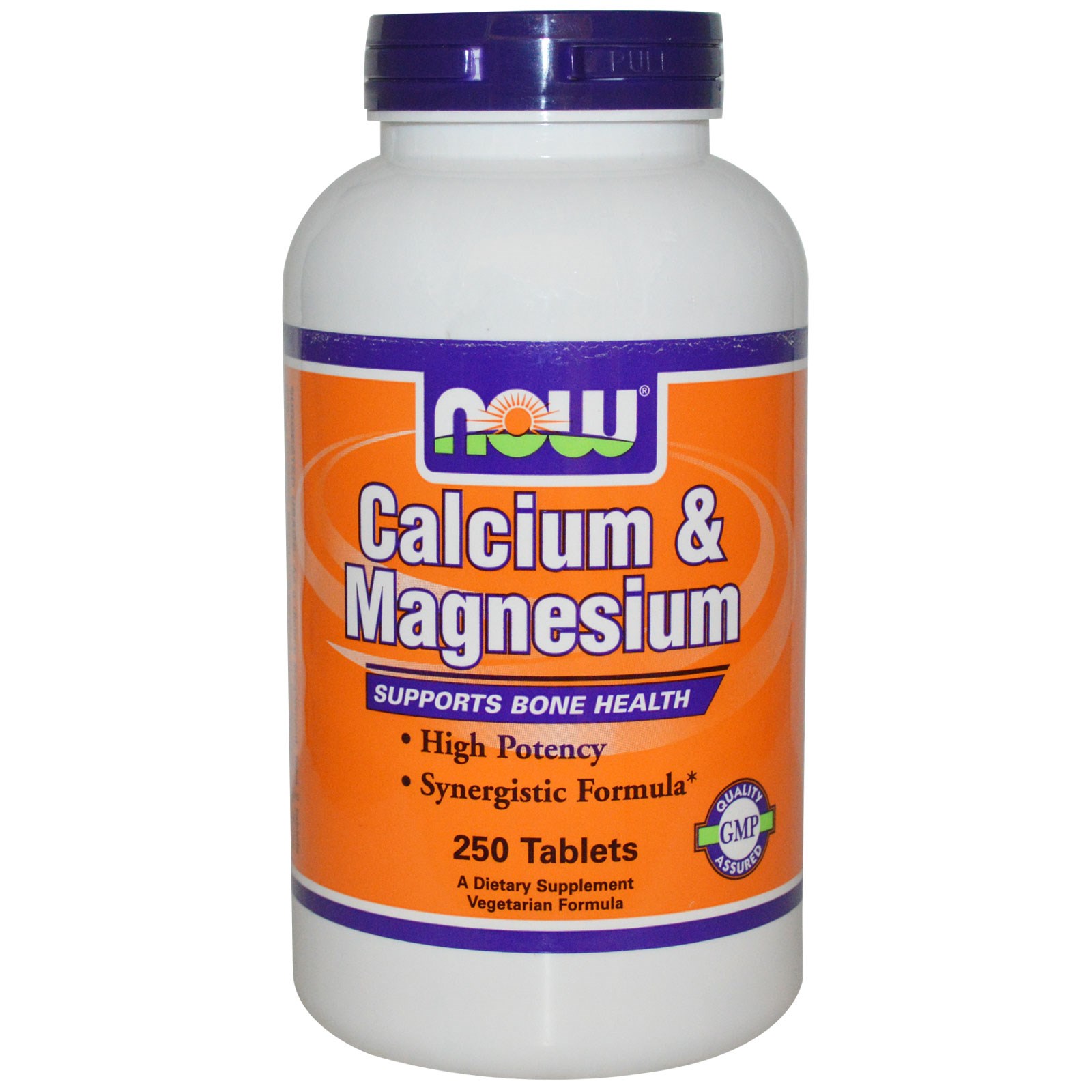 Magnesium &amp; Calcium - 250 Tablets