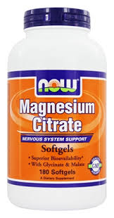 Magnesium Citrate - 180 Softgels