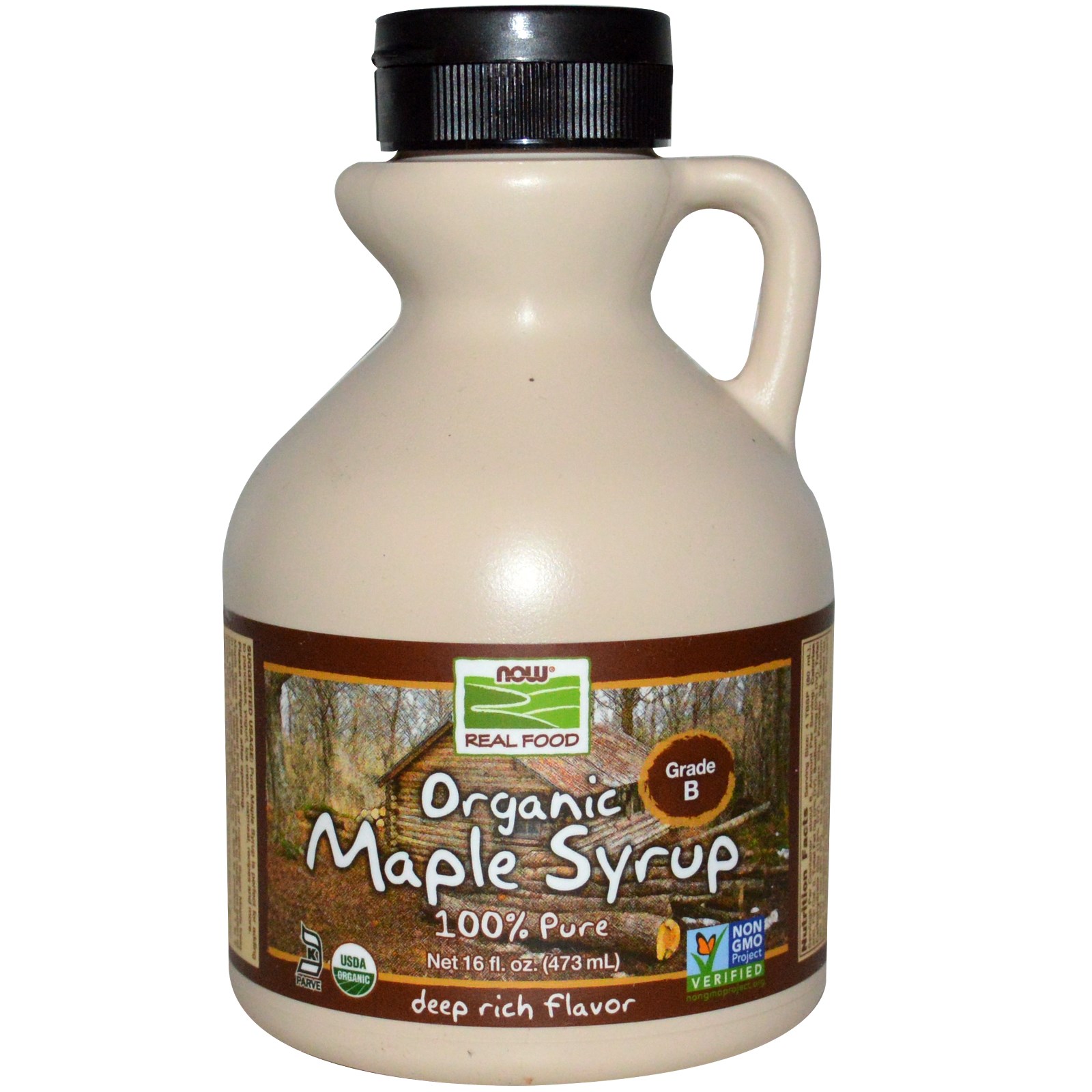 Maple Syrup, Organic Grade B - 16 oz.
