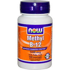 Methyl B-12 5000 mcg - 120 Lozenges