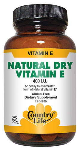 Natural Dry Vitamin E 400 I.U.