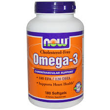 Omega-3 Cholesterol Free - 180 Softgels