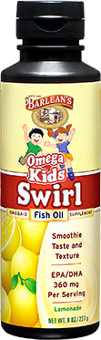Omega Kids Swirl Fish Oil Lemonade