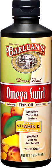 Omega Swirl Fish Oil Mango Peach