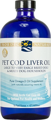 Pet Cod Liver Oil for Large to Very Large Breed Dogs &amp; Multi-Dog Households