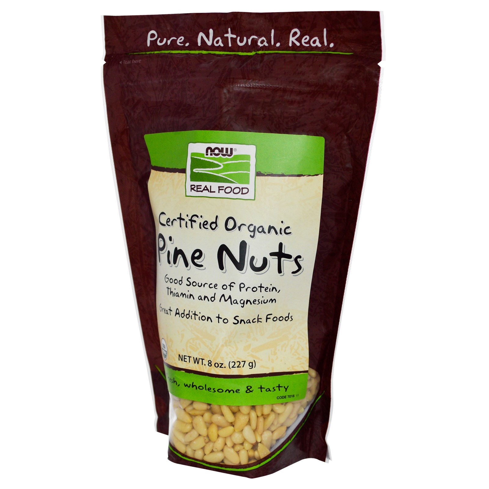 Pine Nuts, Certified Organic - 8oz