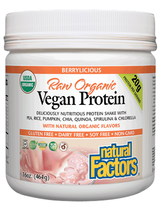 Raw Organic Vegan Protein Berrylicious