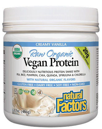 Raw Organic Vegan Protein Creamy Vanilla