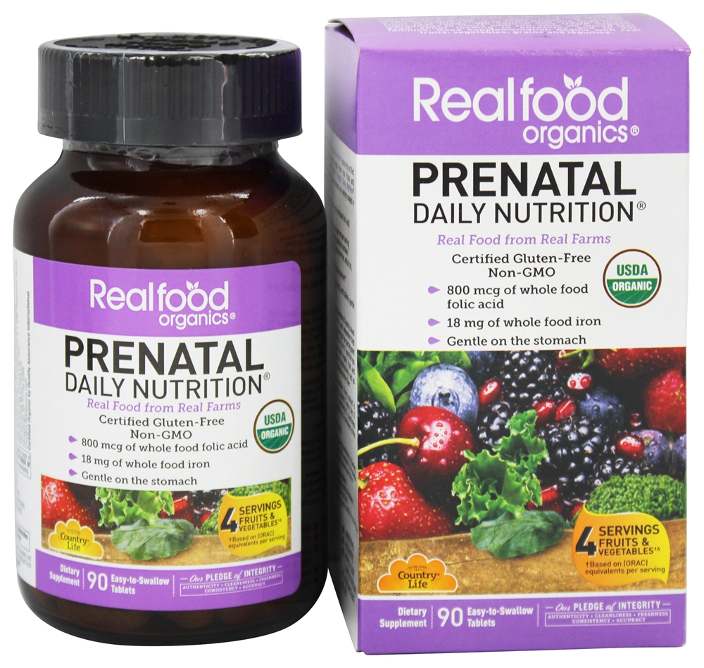 Real Food Organics Prenatal Daily Nutrition