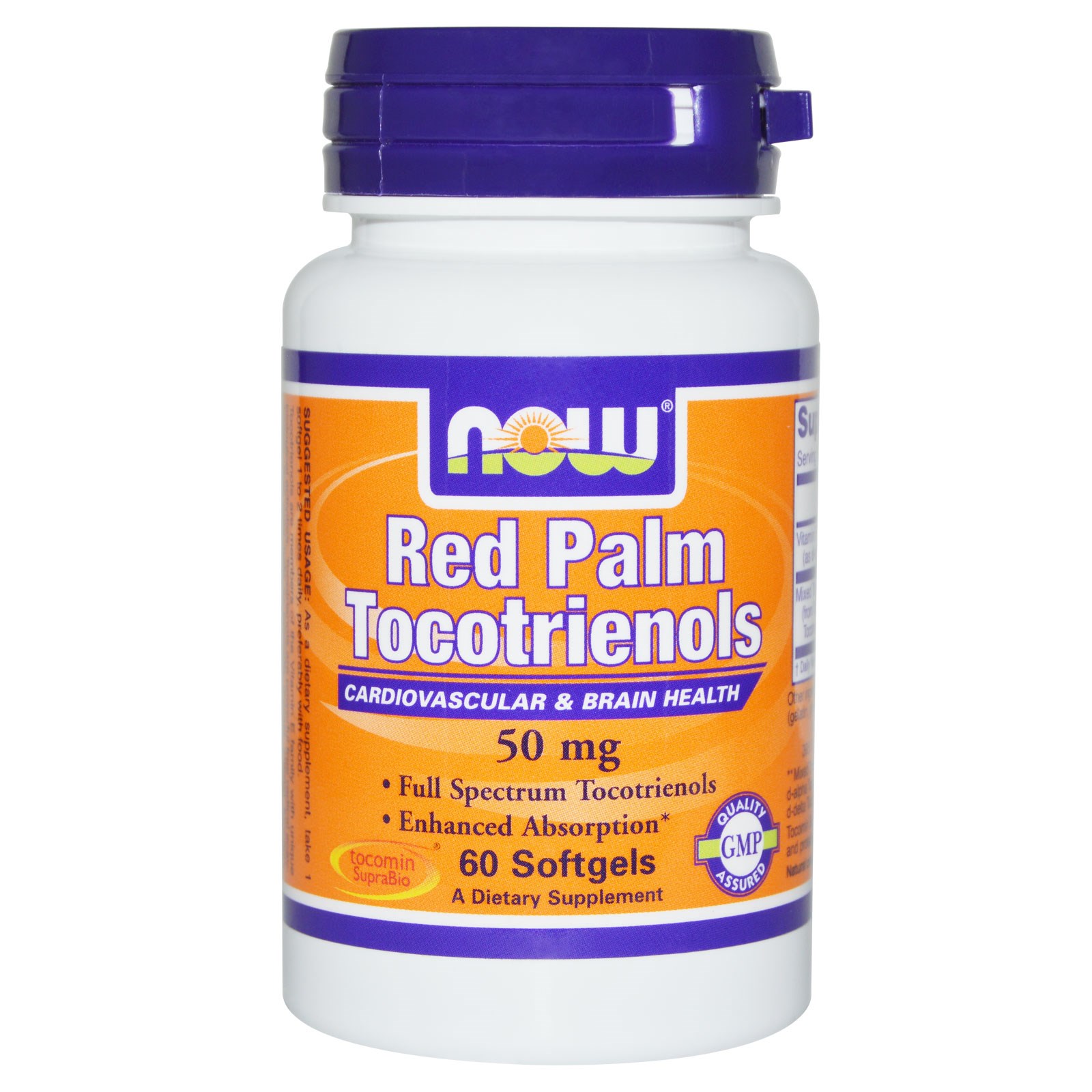 Red Palm Tocotrienols 50 mg - 60 Softgels