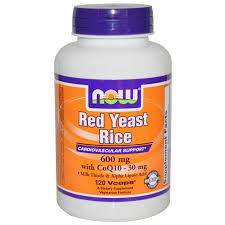 Red Yeast Rice 600 mg - 120 Veg Capsules