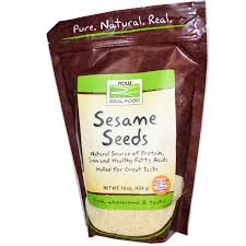 Sesame Seeds, Organic - 16 oz.