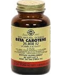 Oceanic Beta Carotene 25,000 IU Softgels