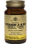 Vitamin A &amp; D3 10,000 IU/400 IU Sofgels