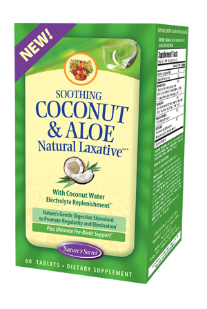 Soothing Coconut &amp; Aloe Natural Laxative