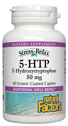 Stress-Relax 5-HTP - 50 mg Enteric Coated Caplet