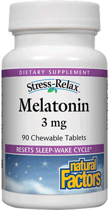 Stress-Relax Melatonin 3 mg Chewables