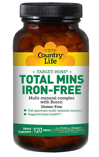 Total Mins Iron-Free