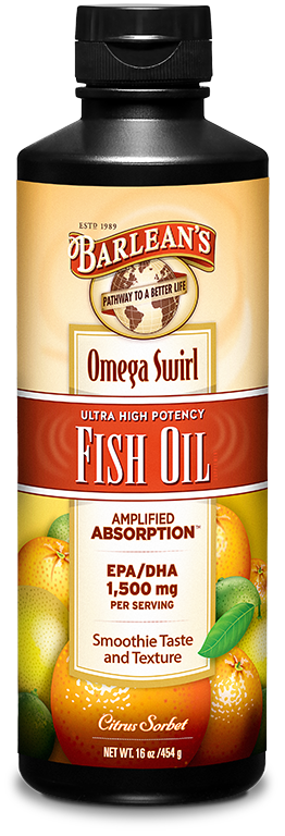 Ultra High Potency Fish Oil Citrus Sorbet