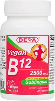 Vegan Vitamin B-12 (Sublingual) - 2500 mcg