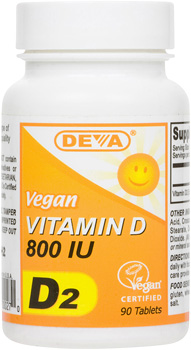 Vegan Vitamin D - 800 IU (ergacalciferol)