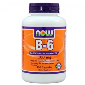 Vitamin B-6 100mg - 250 Capsules