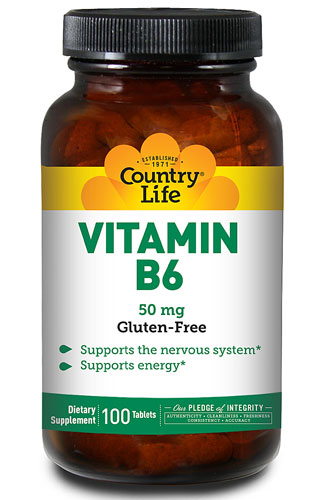 Vitamin B-6 50 mg