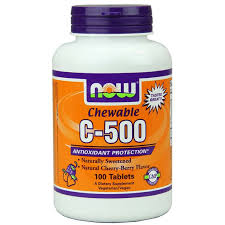 Vitamin C-500 Cherry Chewable - 100 Lozenges