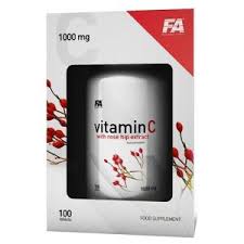 Vitamin C with rose hip extract