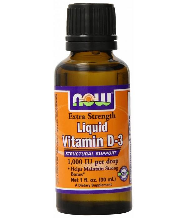 Vitamin D-3 Liquid Extra Strength - 1 oz.