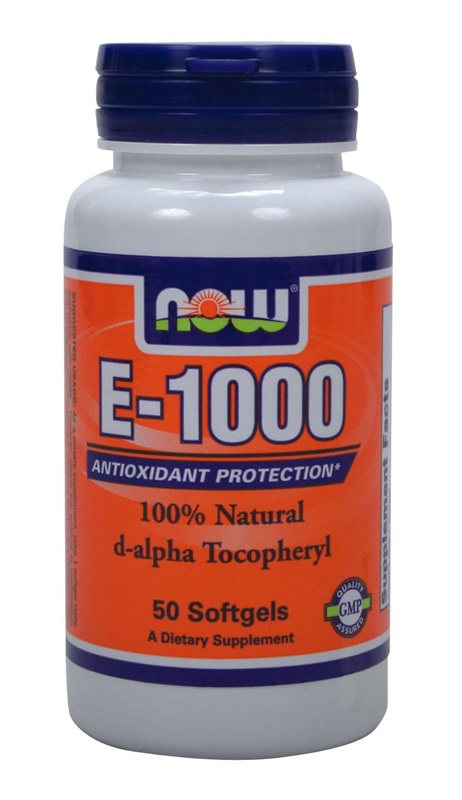 Vitamin E-1000 IU Mixed Tocopherols - 50 Softgels