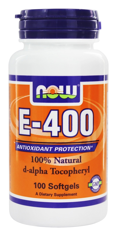 Vitamin E-400 IU D-Alpha Tocopheryl Acetate - 100 Softgels