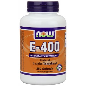 Vitamin E-400 IU D-Alpha Tocopheryl Acetate - 250 Softgels