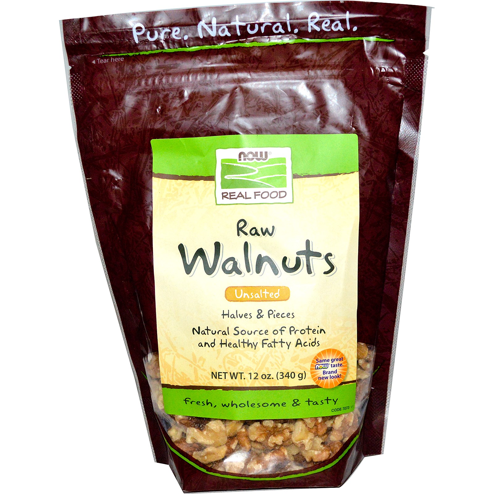 Walnuts, Raw - 12 oz