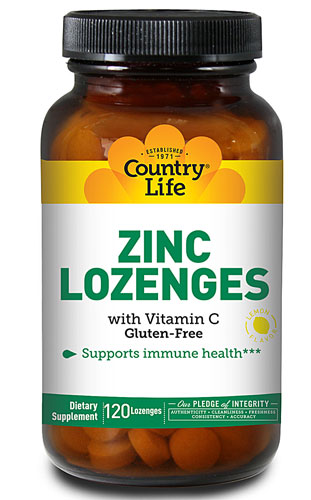 Zinc Lozenges Lemon Flavor