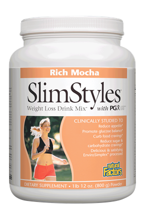 SlimStyles Weight Loss Drink with PGX Rich Mocha