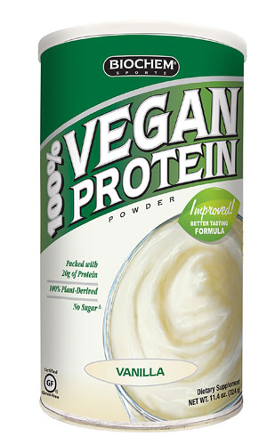 100% Vegan Protein Vanilla Flavor