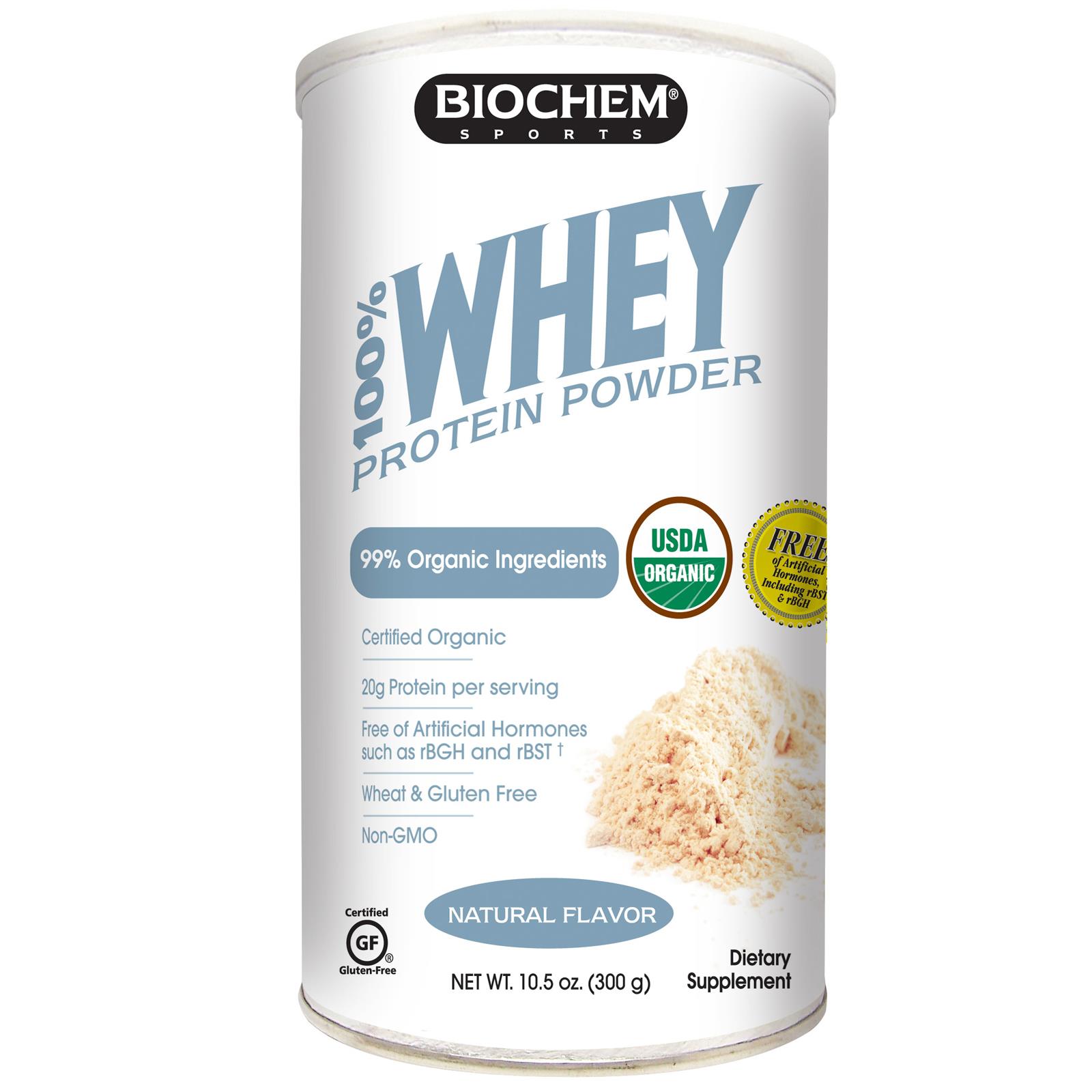 100% Whey Organic Protein, Natural Flavor