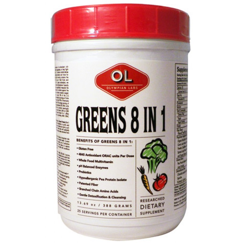 Greens Protein 8 in 1 - 388 grams/25 servings