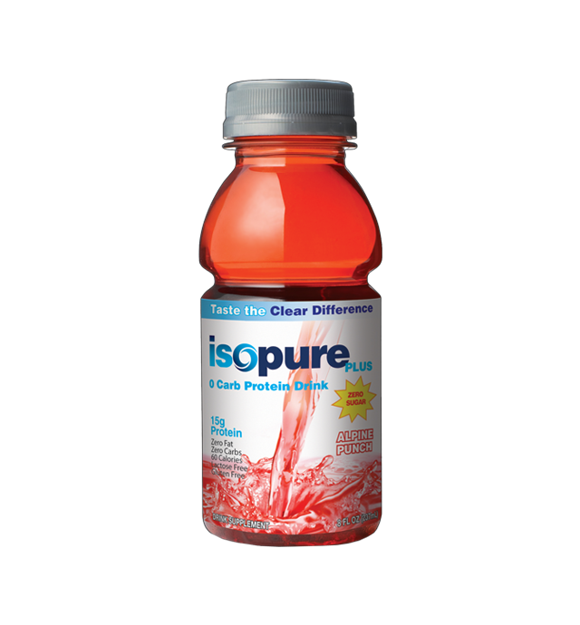 Isopure Plus Zero Carb Drink Alpine Punch