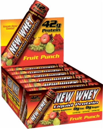 New Whey Liquid Protein Fruit Punch